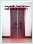 Magnetic door mosquito net bug off screen doors strong magnets close automatically