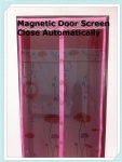 Magnetic door mosquito net bug off screen doors strong magnets close automatically