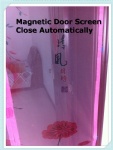 Magnetic door mosquito net bug off screen doors strong magnets close automatically