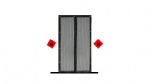 2011 New combination buzz off curtain(black)
